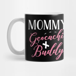 Geocaching Mom and Baby Matching T-shirts Gift Mug